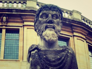 Gargouille devant le Sheldonian